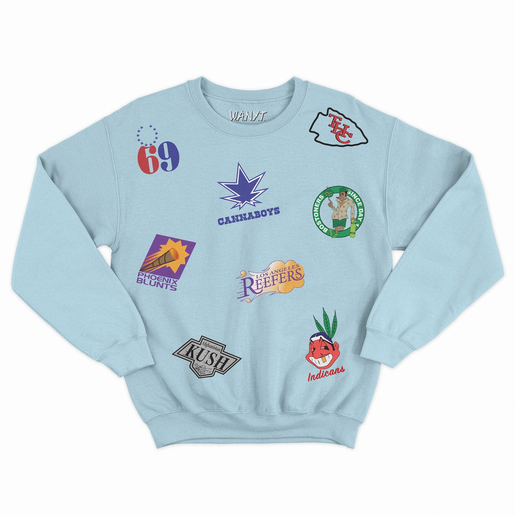 Teams Blue Crewneck